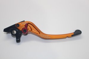 Honda F4i Brake Lever - CRG Constructors - RC2, Adjustable, Laser Etched - Gold - `89-`06 Honda F4i Brake Lever - CRG Constructors - RC2, Adjustable, Laser Etched - Gold - `89-`06